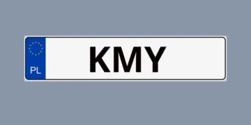 KMY rejestracja samochodu, fot. tablicy: a.lapunik@gmail.com, create.vista.com