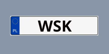 WSK rejestracja samochodu, fot. tablicy: a.lapunik@gmail.com, create.vista.com